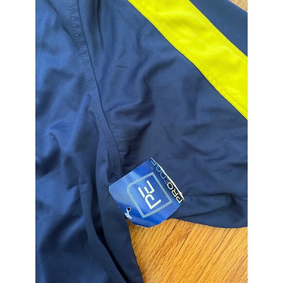 Proedge University of Michigan Wolverines performance polo XL NWT yellow blue - Picture 3 of 5